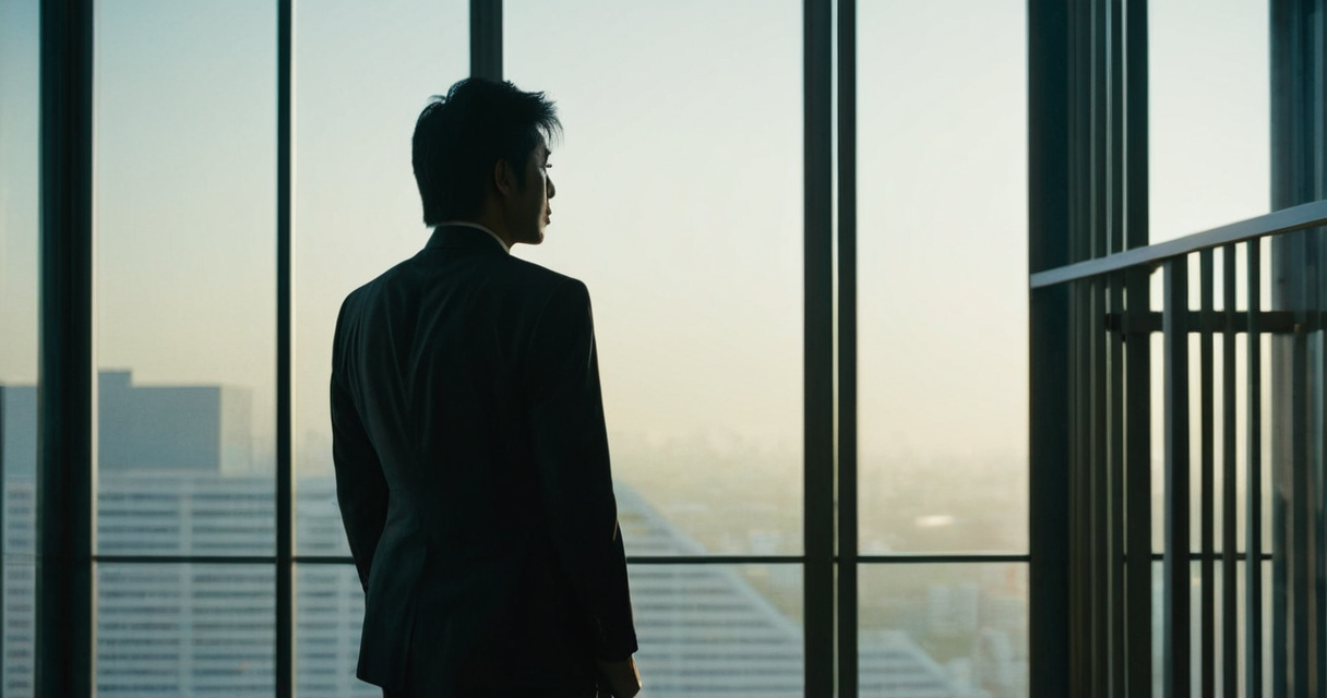 『やめとけ』の声の中で、自分の意志で独立へ一歩を踏み出すビジネスパーソンの後ろ姿